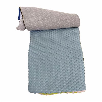 Konfòtab twal fin blan twal may sofa